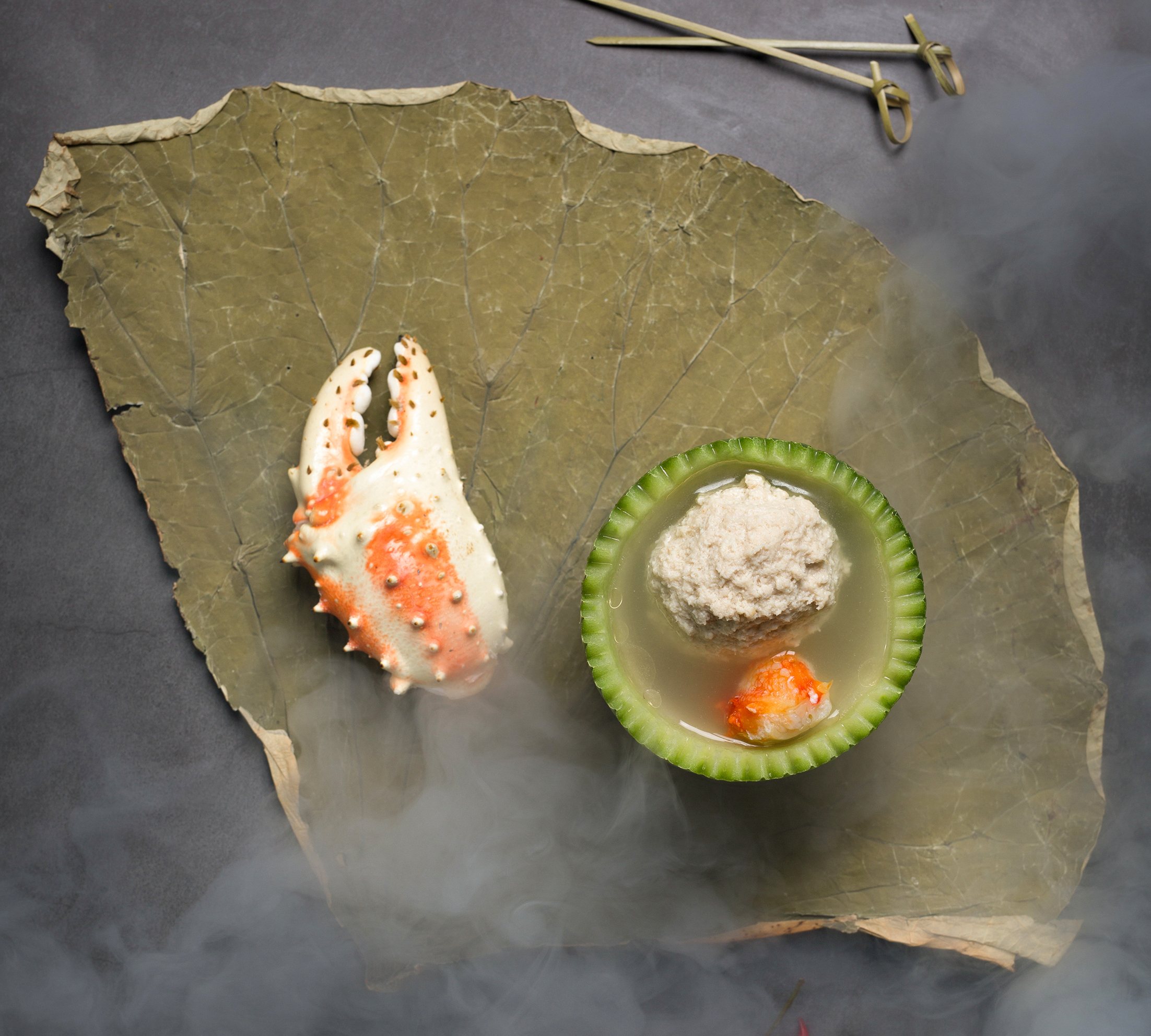 Alaska Sablefish Lions Head Meatballs
